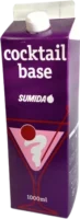 Sumida cocktail base packaging, 1000ml carton.