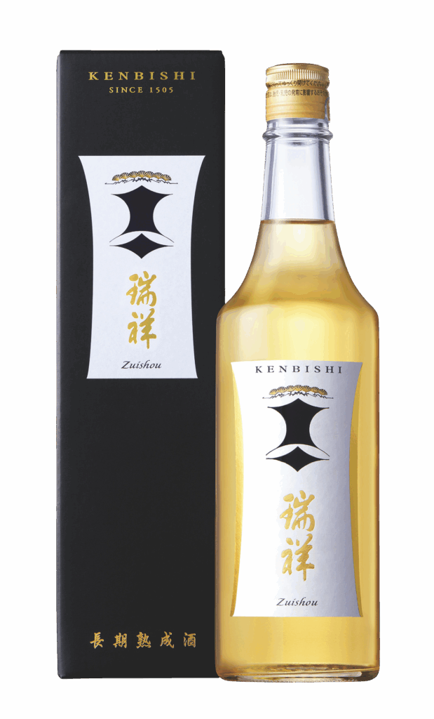 Kenbishi Zuishou sake bottle and box